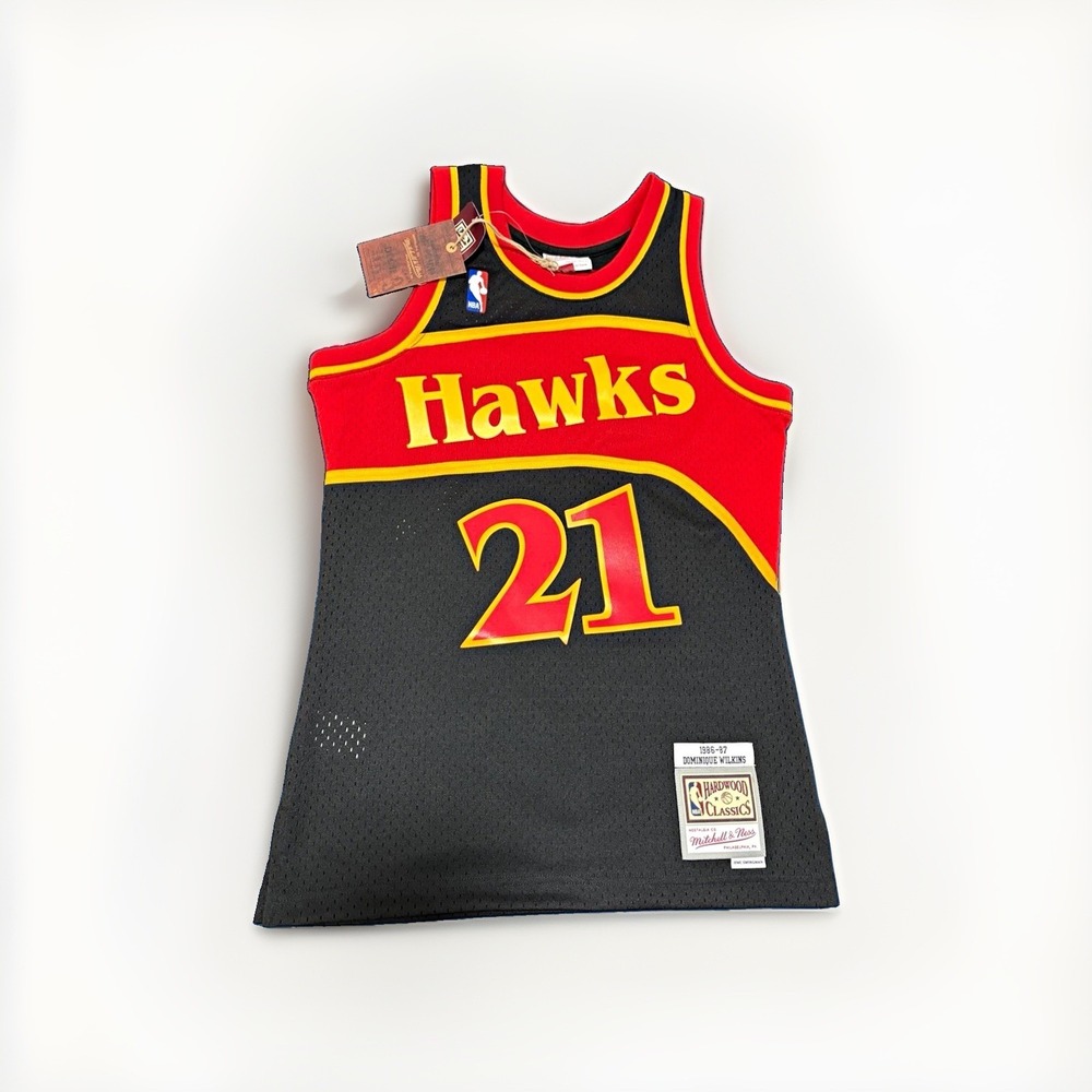 Mitchell & Ness NBA Atlanta Hawks Dominique Wilkins 1986-87 Jersey Men's S NWT